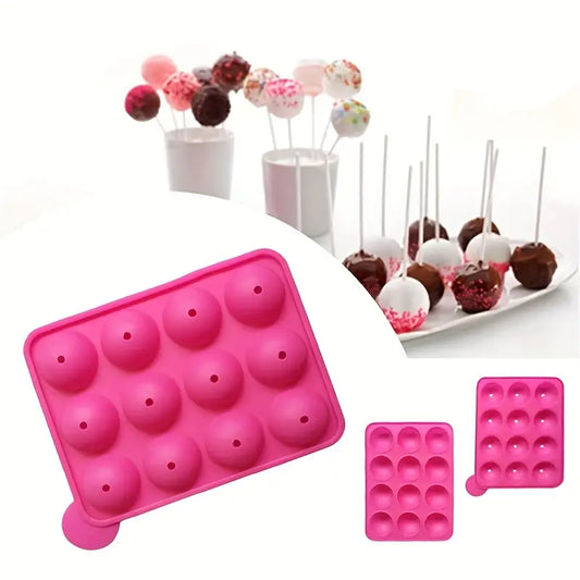 Zweiteilige Cakepop Form aus Silikon